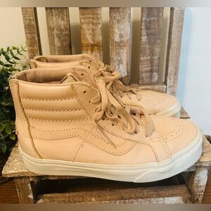 Vans Hi Sk8 Veggie Tan Natural Hi-Top Shoes Women’s 6.5 Mens 5